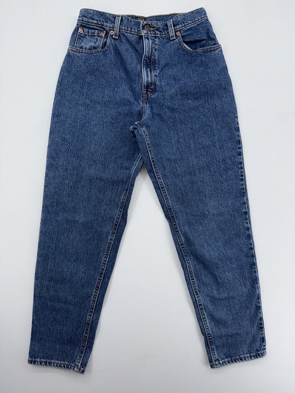 Vintage Levis 551 Relaxed Fit Tapered Leg Jeans Womens 10 USA Medium Wash